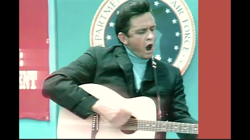 Johnny Cash – “Folsom Prison Blues” (Live at Folsom State Prison, January 13, 1968)